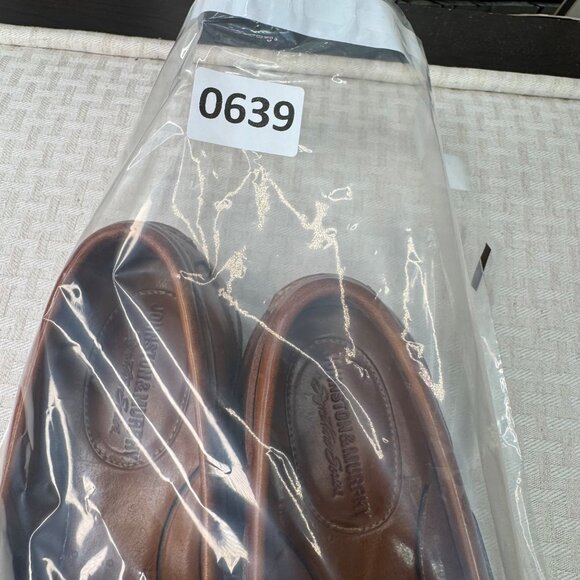 Johnston & Murphy Mens Size 9M Brown Leather Tassel Loafers Casual or Dress Shoe - Picture 9 of 9